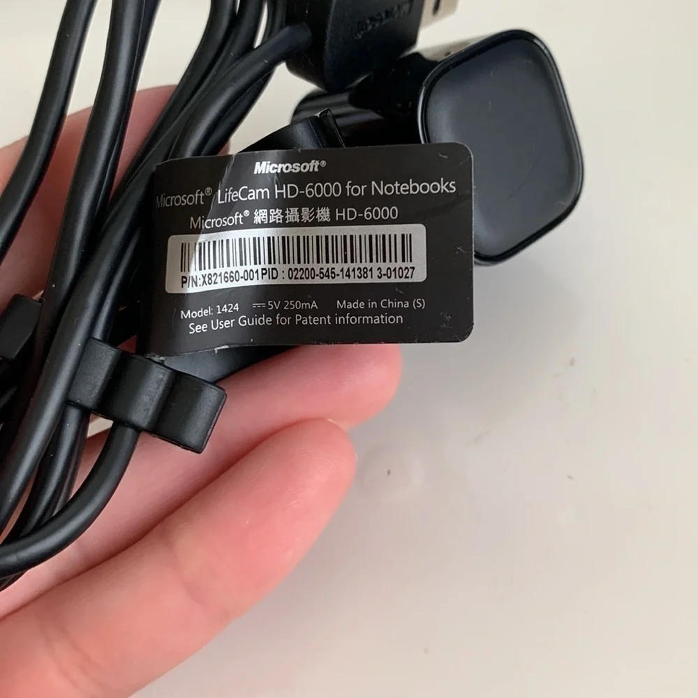 Microsoft LifeCam HD-6000 for Notebooks